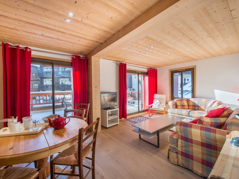 Appartement Megève, 4 pièces, 6 personnes - Appartement 3 chambres au centre de Megève avec terrasse et Wifi FR-1-453-316 - Megève