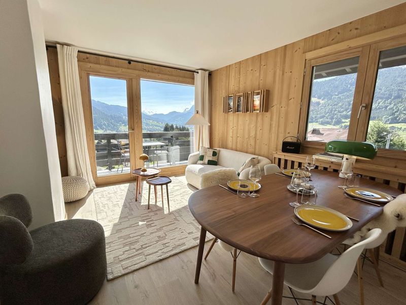 Appartement Megève, 3 pièces, 6 personnes - Megeve: Appartement 3 Pièces, 6 Couchages, Parking inclus, Proche pistes et village FR-1-597-181 - Megève