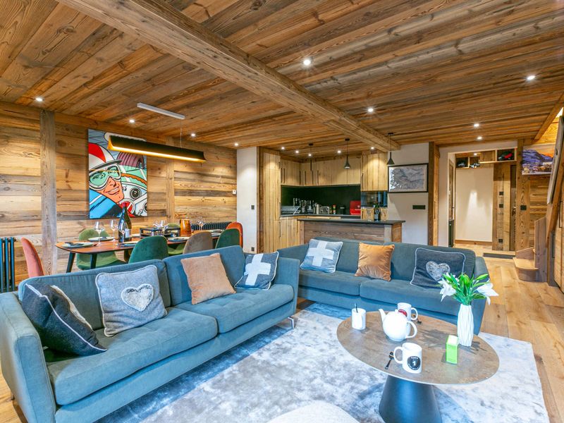 Appartement Val-d'Isère, 5 pièces, 8 personnes - Duplex haut de gamme 8 pers, cheminée, parking, wifi FR-1-694-371 - Val d’Isère Centre