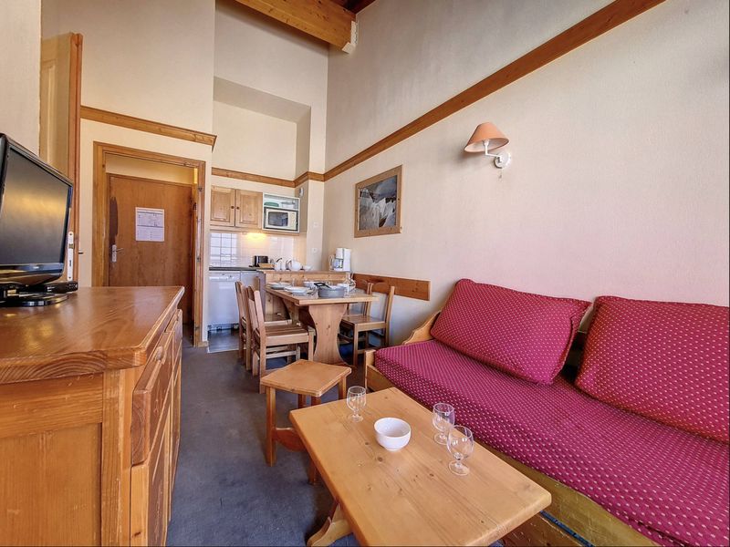 Appartement Les Menuires, 3 pièces, 6 personnes - Appartement cosy 2 pièces + mezzanine, balcon sud, 6 pers, pistes et remontées à 50m FR-1-178-397 - Les Menuires Bruyères