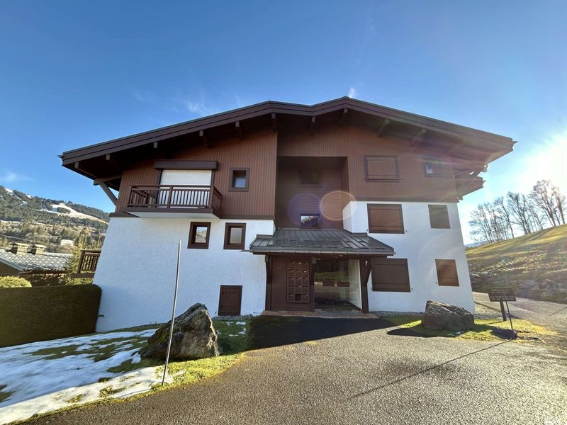 Appartement 2 pièces avec cabine, terrasse sud, proche télécabine Jaillet, parking, Wi-Fi FR-1-597-184 - Megève