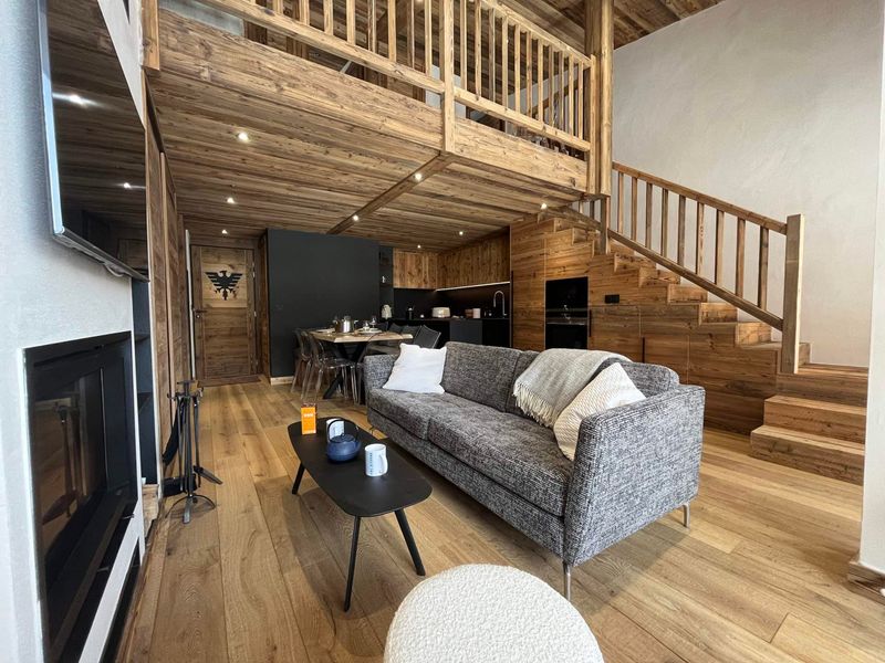 Appartement élégant avec cheminée et WIFI, 2 chambres FR-1-694-376 - Val d’Isère Centre