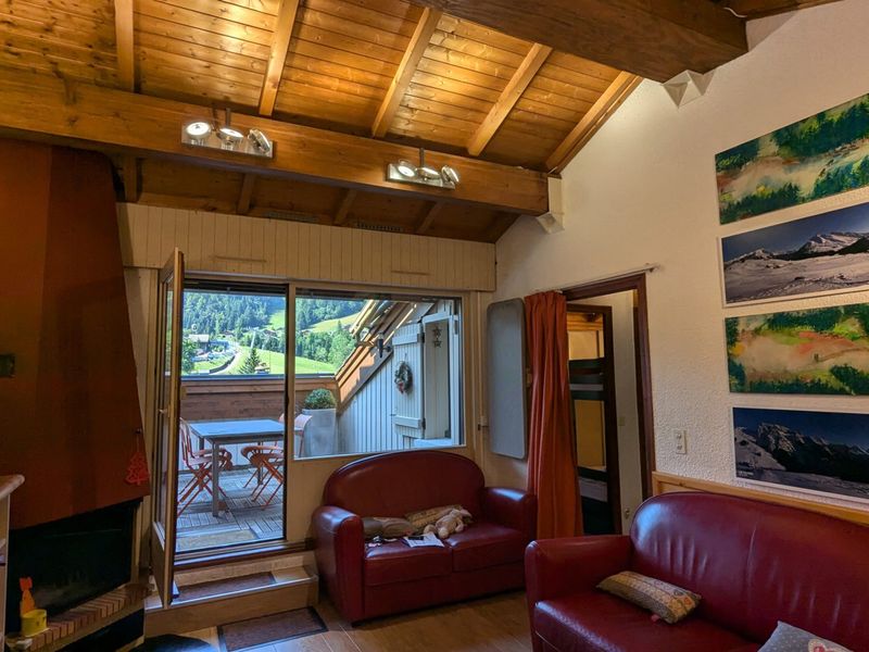 Charmant appartement 3 pièces à La Clusaz avec terrasse et WIFI FR-1-459-237 - La Clusaz