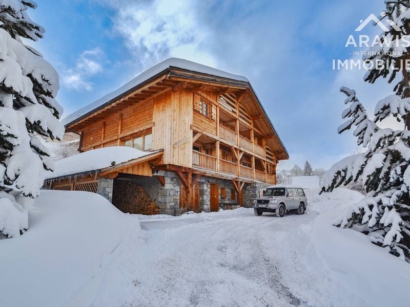 Chalet Le Grand-Bornand, 8 pièces, 11 personnes - Chalet de Charme pour 11 Pers, Proche Pistes & Commodités FR-1-391-22 - Le Grand Bornand