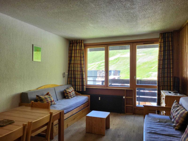 Appartement Tignes, 2 pièces, 6 personnes - T2 sud/ouest à 500m des pistes, balcon, wifi, animaux admis FR-1-449-108 - Tignes Val Claret