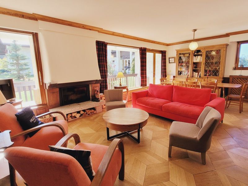 Appartement Megève, 5 pièces, 8 personnes - Appartement 4 chambres avec balcon, cheminée, piscine et tennis, proche centre de Megève FR-1-453-4 - Megève