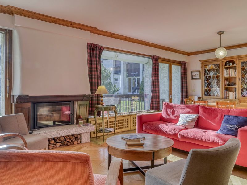 Appartement Megève, 5 pièces, 8 personnes - Appartement 4 chambres avec balcon, cheminée, piscine et tennis, proche centre de Megève FR-1-453-4 - Megève