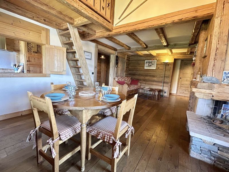 Appartement Megève, 3 pièces, 6 personnes - Appartement 3 pièces+cabine à Megève, près des pistes, terrasse, parking, 6 couchages FR-1-597-1 - Megève