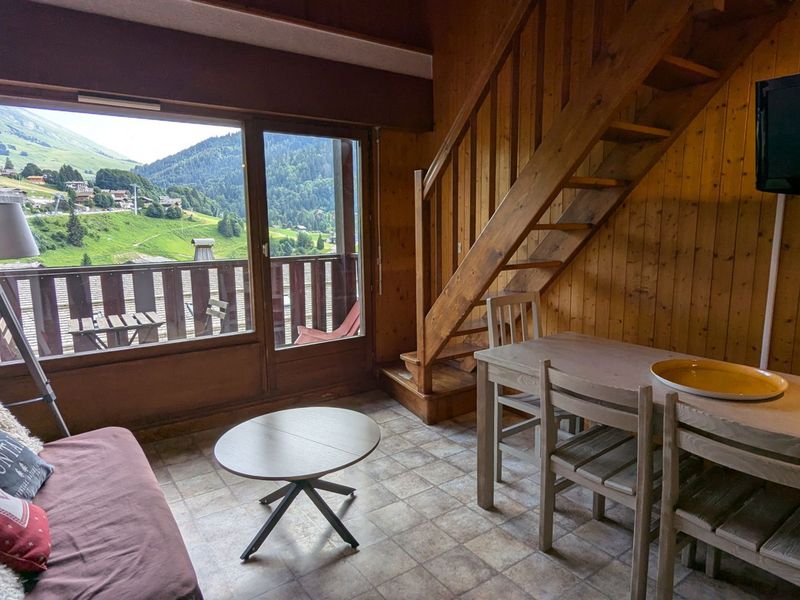 Appartement La Clusaz, 4 pièces, 8 personnes - Duplex 4 pièces avec garage et balcon, centre village de La Clusaz, proche commodités et pistes ski FR-1-459-174 - La Clusaz