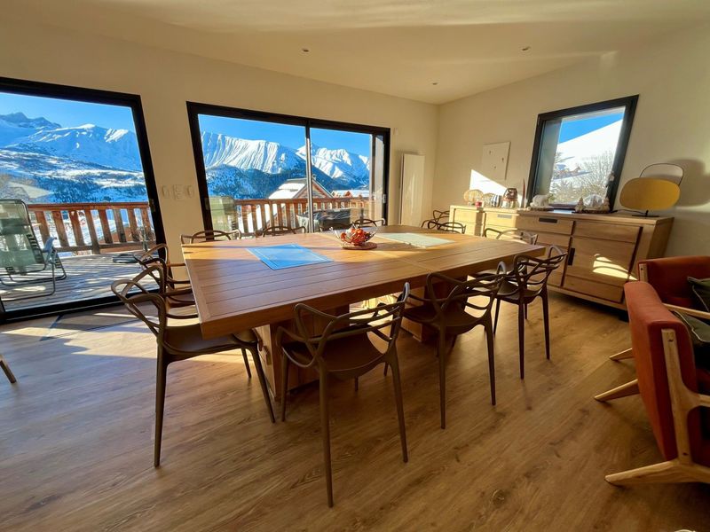 Chalet Albiez-Montrond, 6 pièces, 12 personnes - Chalet moderne 4*, terrasse sud, sauna, accès plan d'eau et pistes. Linge inclus. FR-1-618-2 - Albiez Montrond