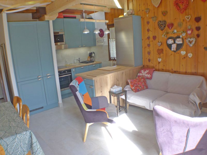 Appartement Samoëns, 3 pièces, 6 personnes - T3 calme avec balcon, parking et cave à 500m du centre FR-1-629-57 - Samoëns