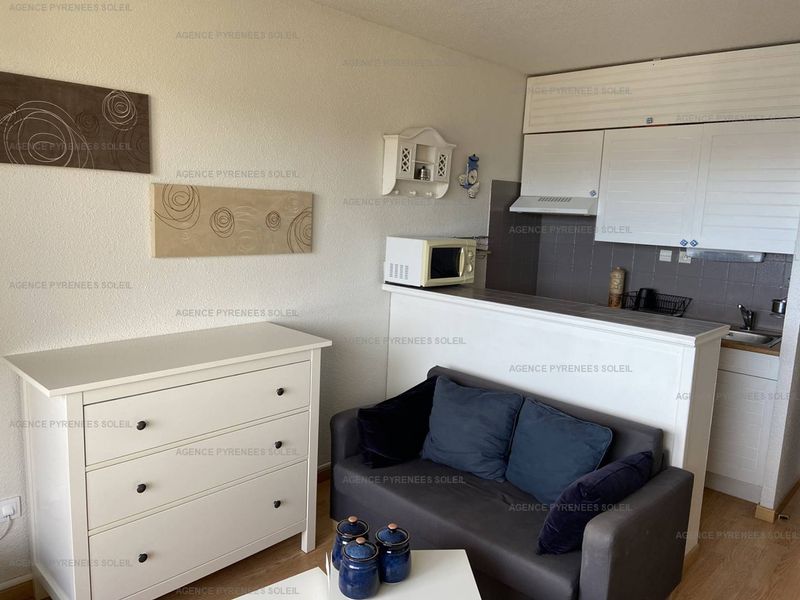 Studio Les Angles, 1 pièce, 3 personnes - Studio cabine cosy avec balcon Sud, parking et WiFi aux Angles FR-1-295-131 - Les Angles