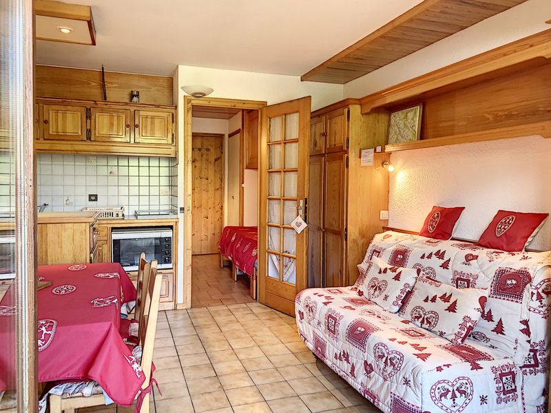 Studio Combloux, 1 pièce, 3 personnes - Studio cosy pour 3 avec terrasse, parking et casier à ski à Combloux FR-1-560-77 - Combloux