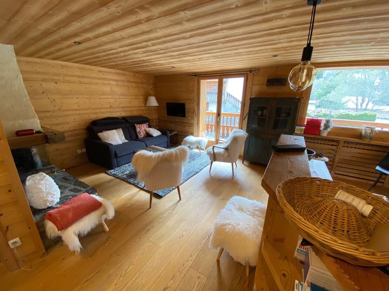 Appartement La Clusaz, 4 pièces, 8 personnes - Appartement 3 chambres avec terrasse, balcon, terrain de boule, parking, wifi FR-1-459-189 - La Clusaz