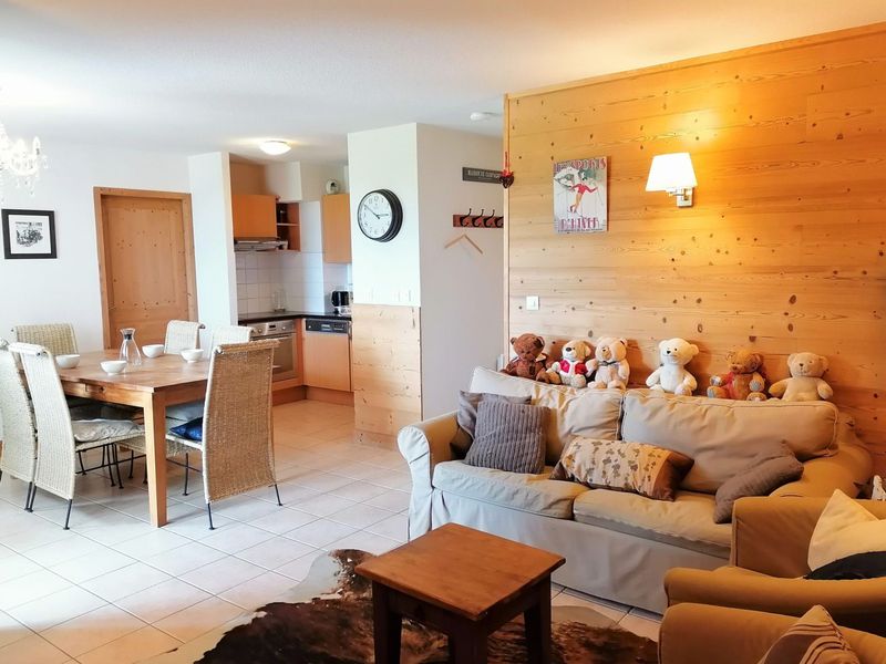 Appartement Morillon 1100, 4 pièces, 6 personnes - T4 à Morillon 1100, 100m des remontées, 3 chambres, parking, WiFi FR-1-412-69 - Morillon 1100 Les Esserts