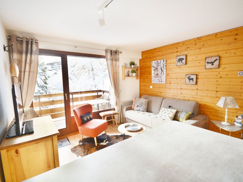 Studio Morzine, 1 pièce, 4 personnes - Studio cosy à Morzine, 4 pers., proche centre et télécabine, parking, linge inclus FR-1-684-1 - Morzine