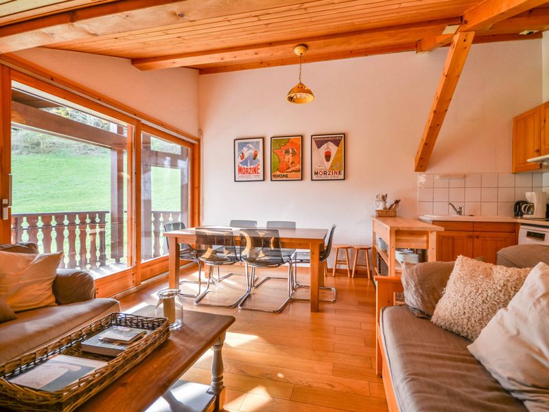 Appartement Morzine, 3 pièces, 6 personnes - Appartement cosy à 400m du centre, proche pistes, balcon, parking, 6 pers, linge inclus FR-1-684-13 - Morzine