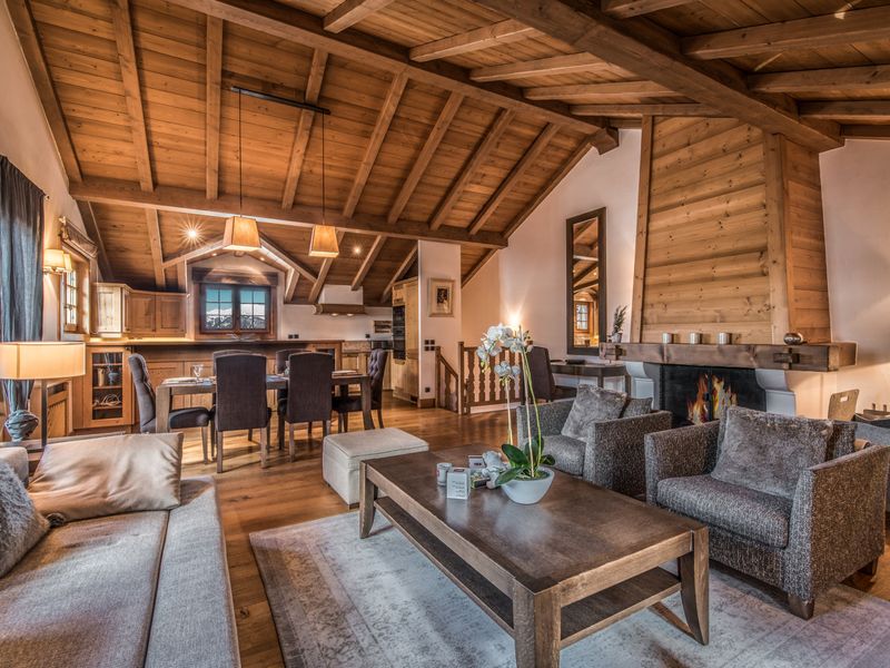 Appartement Courchevel 1850, 4 pièces, 6 personnes - Duplex central à Courchevel avec cheminée, balcon, et WIFI FR-1-575-147 - Courchevel 1850