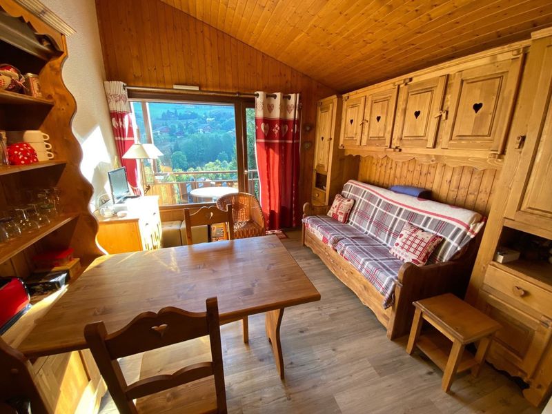 Studio La Clusaz, 1 pièce, 4 personnes - Studio 4 pers. sur les pistes avec balcon et parking FR-1-459-193 - La Clusaz