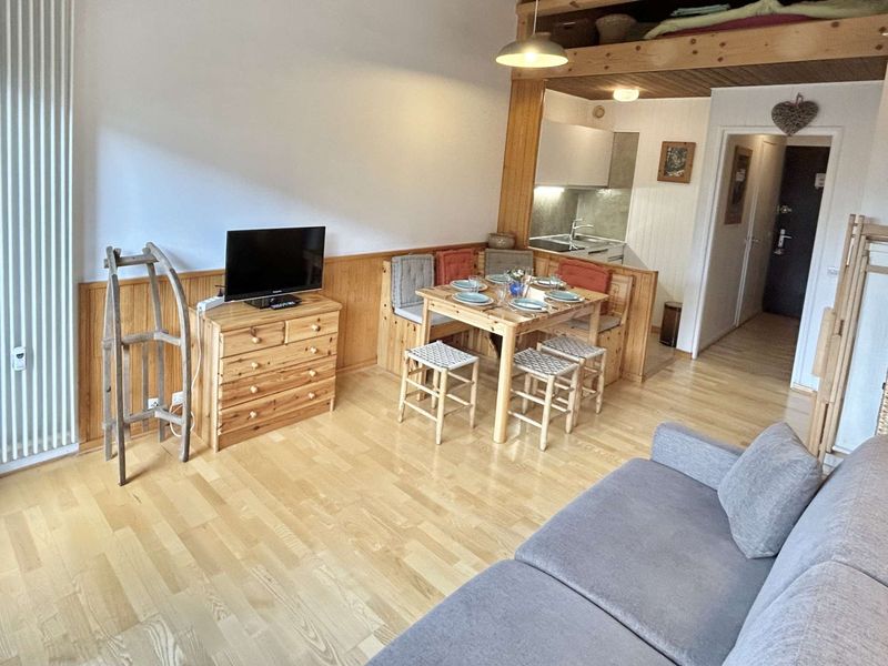 Studio Megève, 1 pièce, 4 personnes - Studio + Alcôve 4 Couchages, Balcon, Parking, Skis - Proche Rochebrune, Megève FR-1-597-168 - Megève