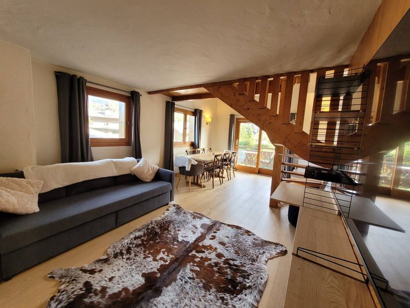 Appartement Megève, 3 pièces, 8 personnes - Duplex 3 pièces à Megève - Proche centre, 6-8 pers, balcon, piscine, wifi, garage. FR-1-453-297 - Megève