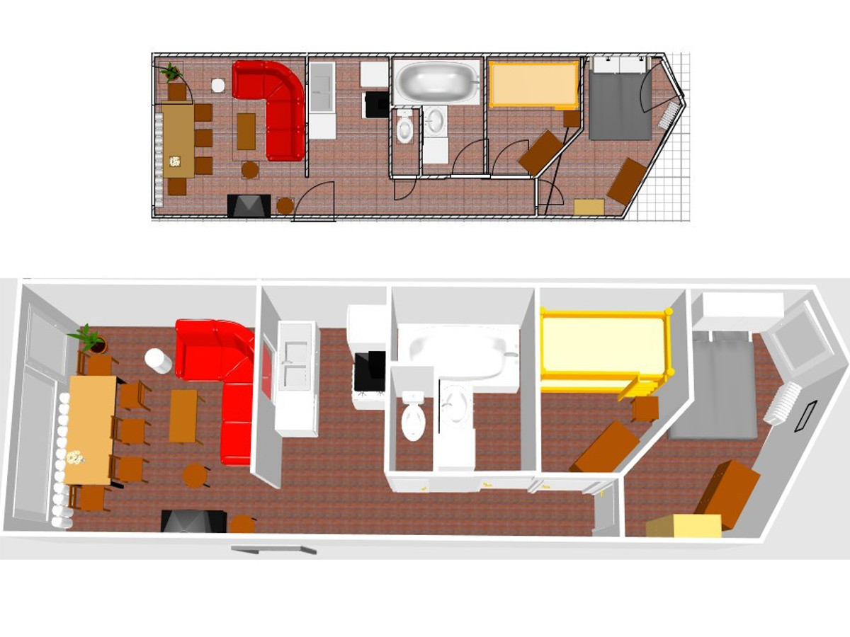 Appartement Val-d'Isère, 3 pièces, 4 personnes - Val d’Isère Centre