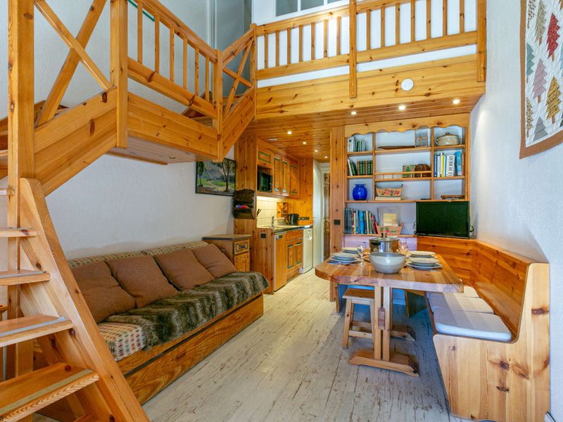 Appartement Val-d'Isère, 2 pièces, 5 personnes - Studio familial avec terrasse, Wifi et parking à Val-d'Isère FR-1-694-68 - Val d’Isère La Daille