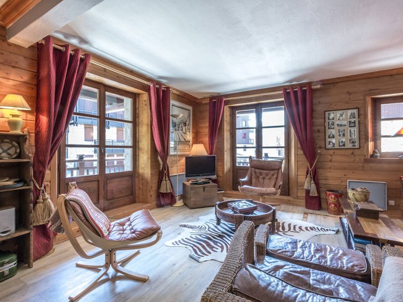 Appartement Val-d'Isère, 5 pièces, 8 personnes - Appartement de charme avec balcon, 8 pers, décor raffiné, au cœur de Val-d’Isère, proche des pistes - Val d’Isère Centre