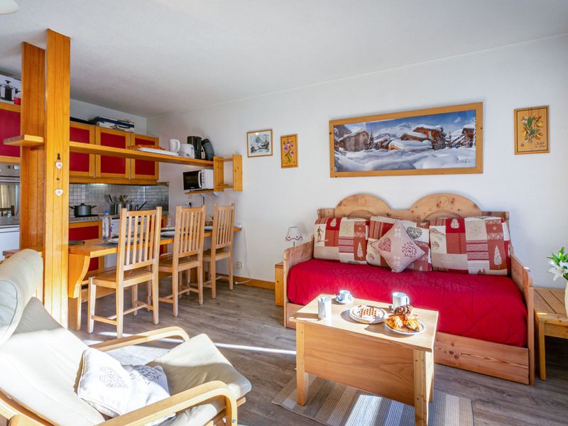 Studio Val-d'Isère, 1 pièce, 5 personnes - Appartement confortable skis aux pieds à La Daille, animaux admis FR-1-694-127 - Val d’Isère La Daille