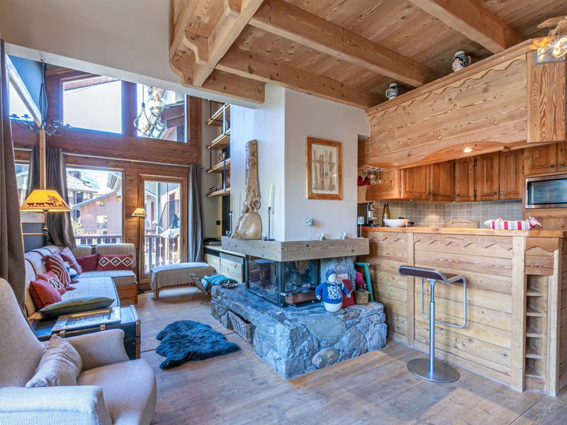 Appartement Val-d'Isère, 4 pièces, 6 personnes - Appartement élégant avec cheminée et balcon, aux pieds des pistes et au cœur de Val-d'Isère FR-1-694 - Val d’Isère Centre