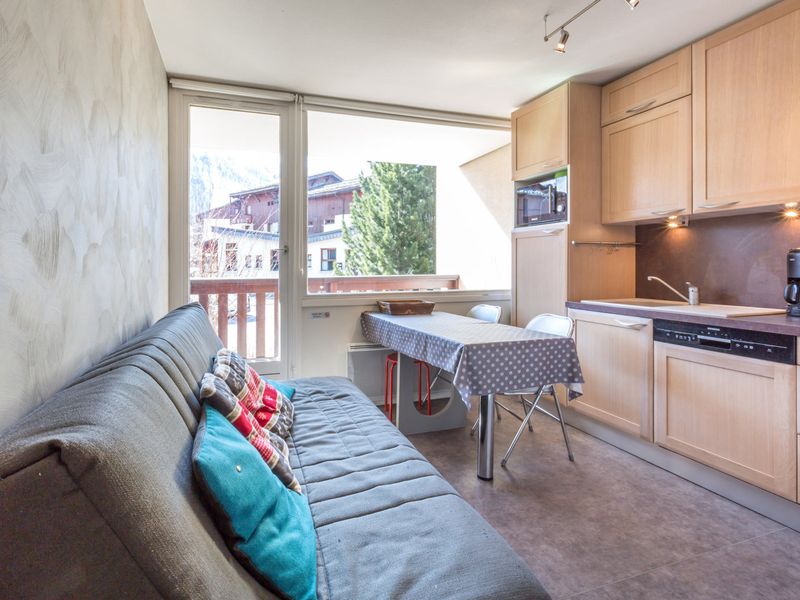 Studio Val-d'Isère, 1 pièce, 4 personnes - Studio moderne avec parking couvert à 10 min du centre, balcon Sud/Est, non-fumeur, animaux acceptés - Val d’Isère Centre