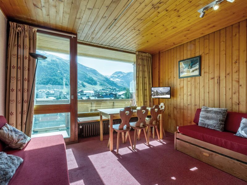 Studio Val-d'Isère, 1 pièce, 3 personnes - Studio de 25m² au 6ème étage, proche centre, balcon, Wifi, animaux acceptés FR-1-694-264 - Val d’Isère Centre