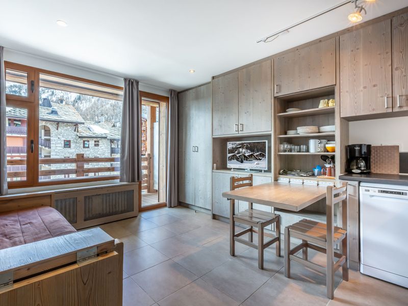 Studio Val-d'Isère, 1 pièce, 4 personnes - Superbe studio rénové avec balcon, au pied des pistes, en plein cœur de Val-d'Isère FR-1-694-299 - Val d’Isère Centre