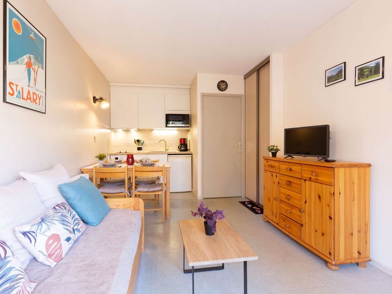 Studio Saint-Lary-Soulan, 2 pièces, 3 personnes - Charmant appartement lumineux avec balcon, près des commerces et du télécabine à Saint-Lary-Soulan F - Saint Lary Soulan