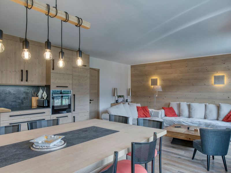 Appartement Megève, 3 pièces, 4 personnes - Confortable appartement 3 pièces avec balcon, wifi et garage à Megève FR-1-453-306 - Megève