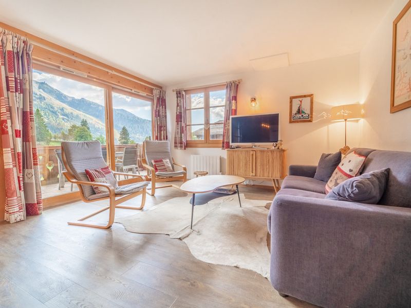 Appartement La Clusaz, 3 pièces, 6 personnes - Bel Appart 6 Pers - 2 Ch - Terrasse Sud - Garage - WIFI - La Clusaz FR-1-437-105 - La Clusaz