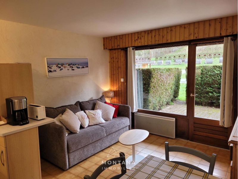 Studio Le Grand-Bornand, 1 pièce, 5 personnes - Studio cosy avec jardinet, près des pistes et centre, 4/5 pers, Le Grand-Bornand FR-1-458-184 - Le Grand Bornand