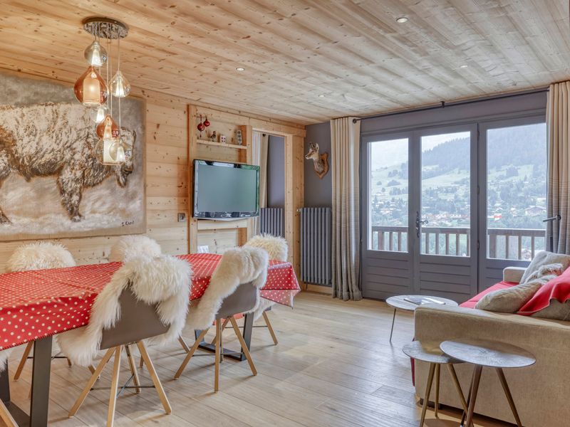 Appartement Megève, 3 pièces, 5 personnes - Appartement 2 chambres avec balcon, garage et Wifi à Megève FR-1-453-308 - Megève