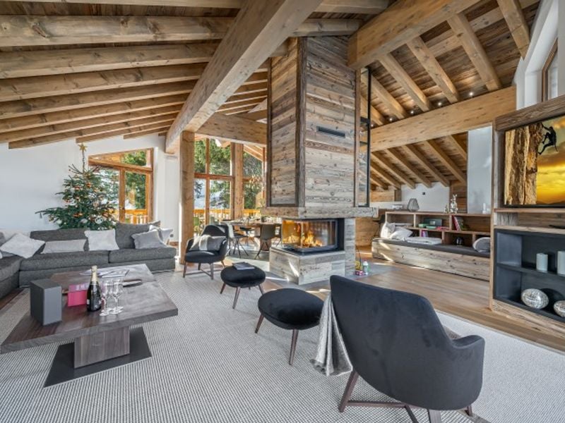 Chalet Courchevel 1550, 10 pièces, 14 personnes - Chalet de luxe avec piscine, spa et garage - 6 ch, 10 pers - Courchevel 1550 FR-1-575-193 - Courchevel 1650