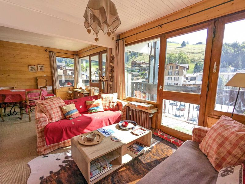 Appartement La Clusaz, 2 pièces, 4 personnes - Charmant 2 pièces avec balcon sud, parking, proche pistes et commerces à La Clusaz FR-1-459-215 - La Clusaz