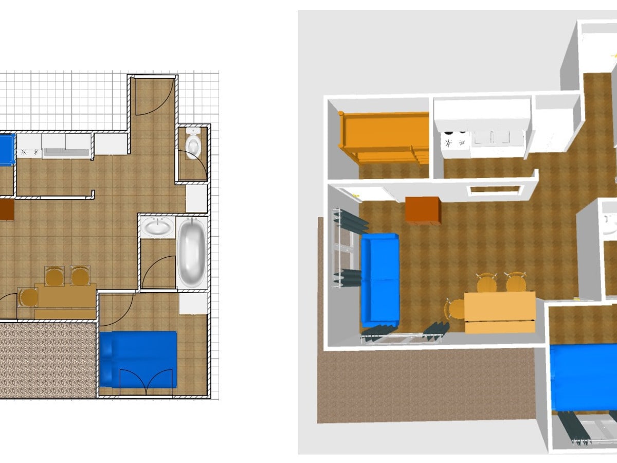 Appartement Val-d'Isère, 3 pièces, 4 personnes - Val d’Isère Centre