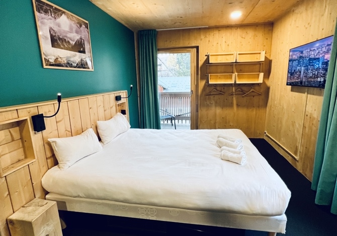 Chambre double avec balcon - The People - Les Deux Alpes Centre