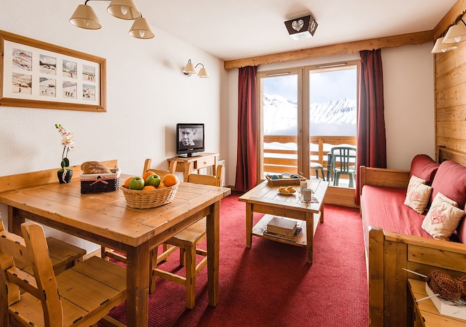 2 Pièces 4 personnes - travelski home premium - Résidence Les Hauts de Comborcière 4* - La Toussuire