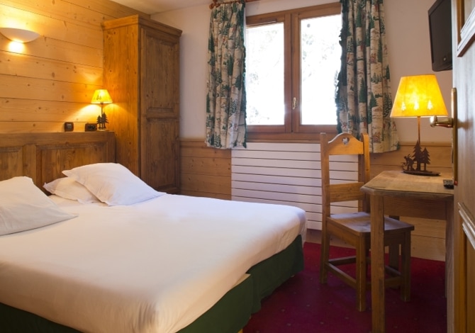 Chambre 2 Personnes Nord (sans vue) avec petit-déjeuner - Hôtel Beaulieu 3* - La Clusaz