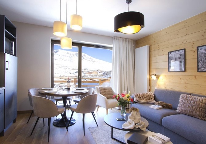 Junior Suite 4 personnes - Appart'Hôtel Prestige Odalys L'Eclose - Alpe d'Huez