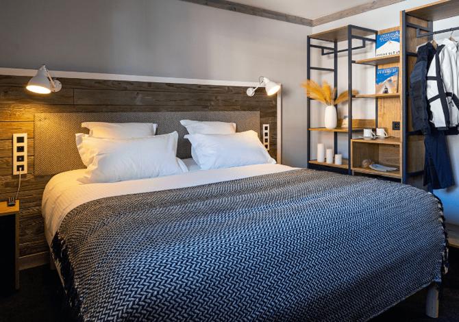 Chambre 2 personnes Confort Petit déjeuner - Hôtel Le Levanna 4* - Tignes 2100 Le Lac