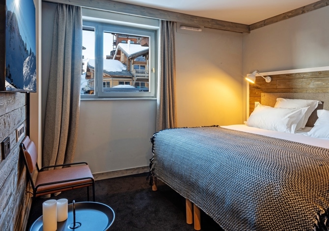 Chambre Confort Montagne 2 Adultes avec petit-déjeuner - Hôtel Le Levanna 4* - Tignes 2100 Le Lac