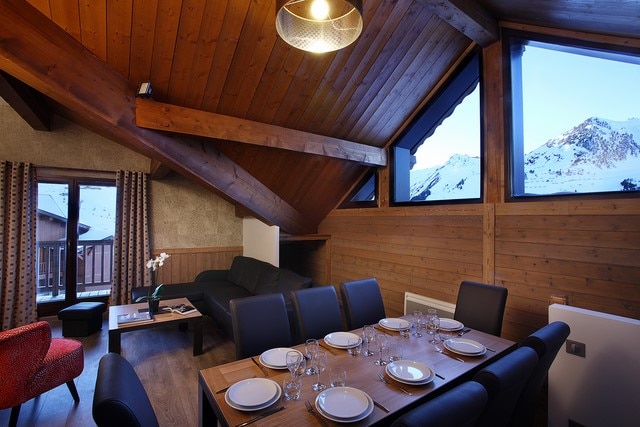 4 Pièces 8 personnes mezzanine - Résidence Les Arolles 4* - Les Arcs 2000