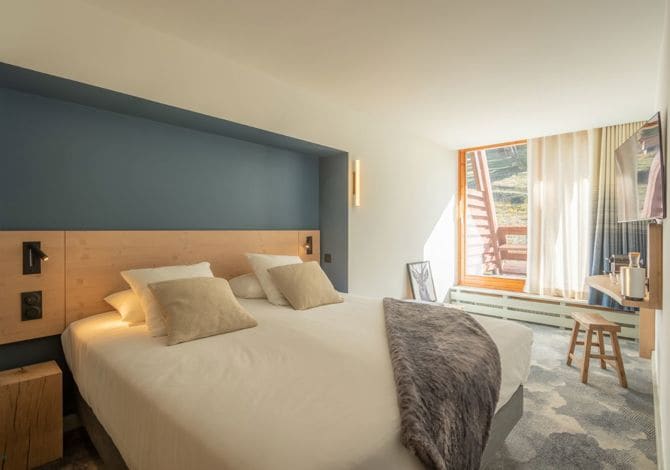 Chambre 2 personnes Supérieure avec petit-déjeuner - Hôtel La Cachette 4* - Les Arcs 1600