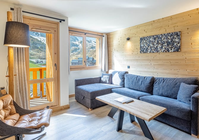 3 Pièces 4/6 Personnes avec sauna - Résidence W2050 4* - Plagne - Belle Plagne